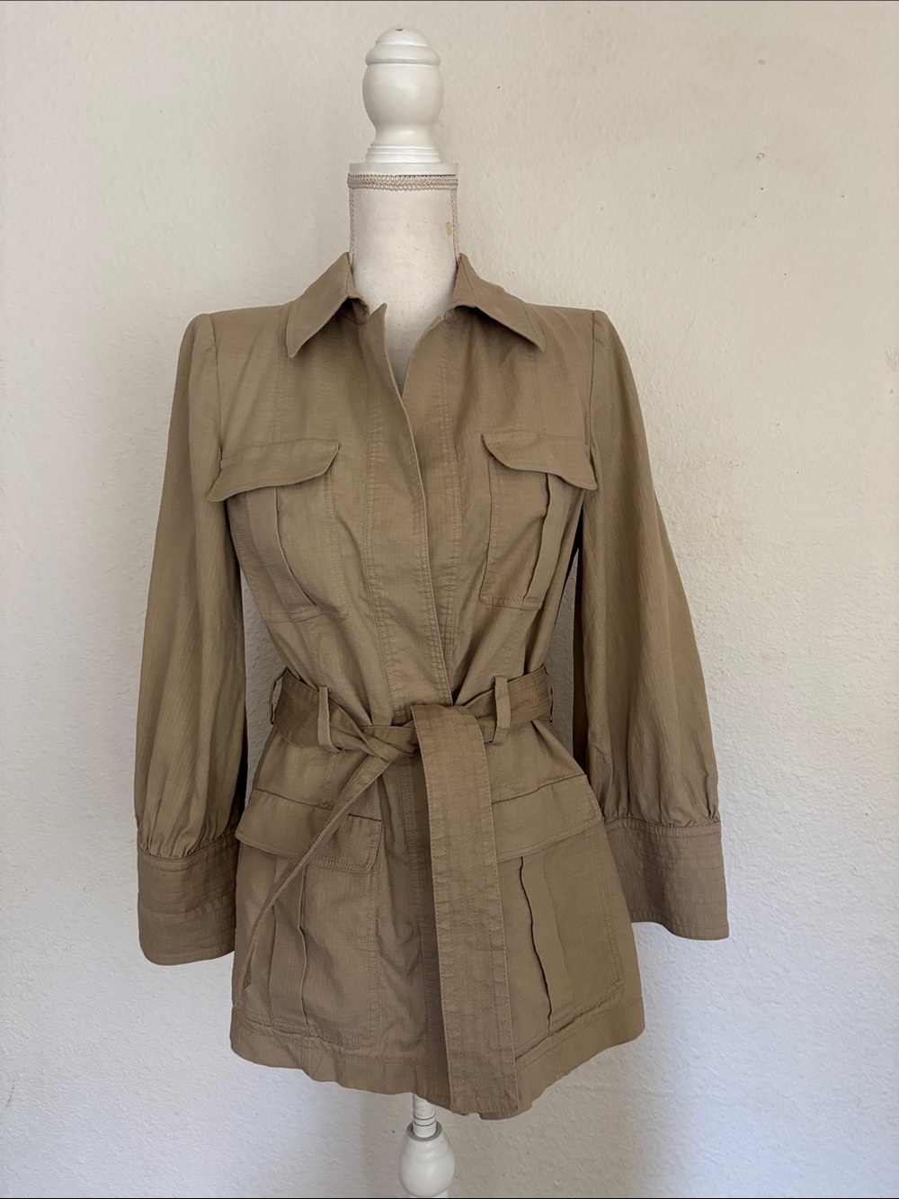 Armani Collezioni Safari Jacket with Belt